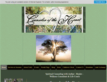 Tablet Screenshot of counseloroftheheart.com